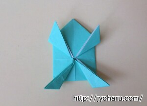 Ｂ　折り紙 カエルの折り方_html_m753300d0